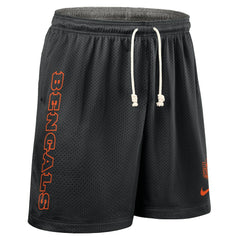 Cincinnati Bengals Sideline Reversible Dri-FIT Shorts - Black - Nike