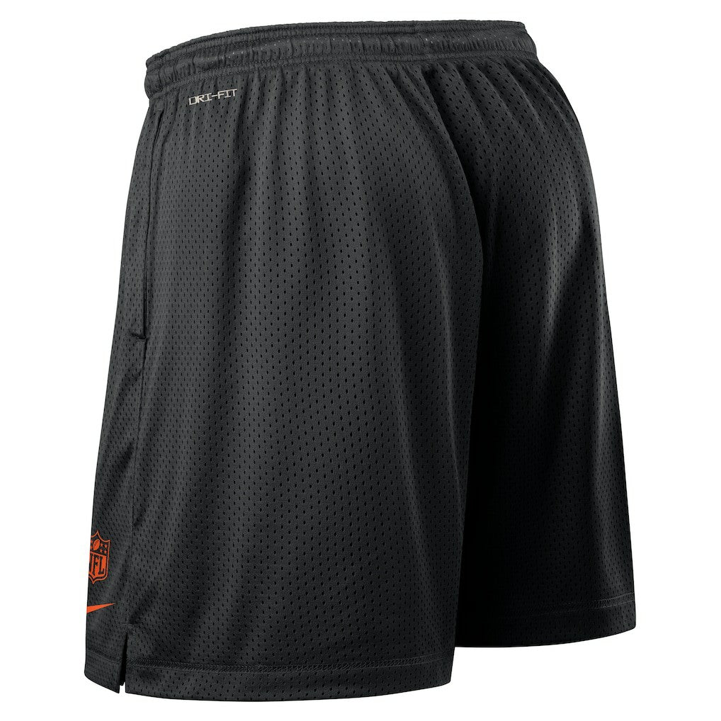 Cincinnati Bengals Sideline Reversible Dri-FIT Shorts - Black - Nike