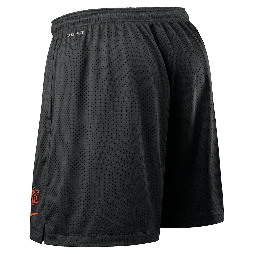Cincinnati Bengals Sideline Reversible Dri-FIT Shorts - Black - Nike