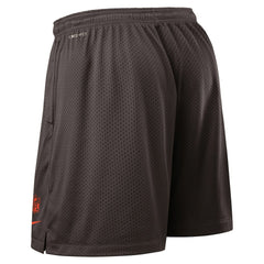 Cleveland Browns Sideline Reversible Dri-FIT Shorts - Brown - Nike