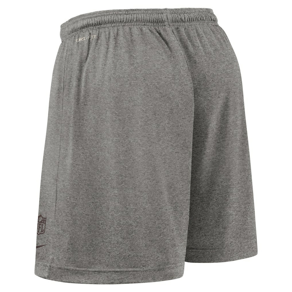 Cleveland Browns Sideline Reversible Dri-FIT Shorts - Brown - Nike
