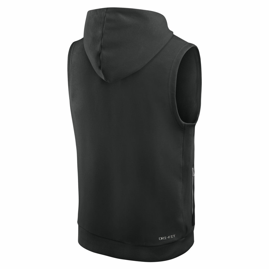 New York Jets Sideline Standard Issue Dri-FIT Sleeveless Hoodie - Black - Nike