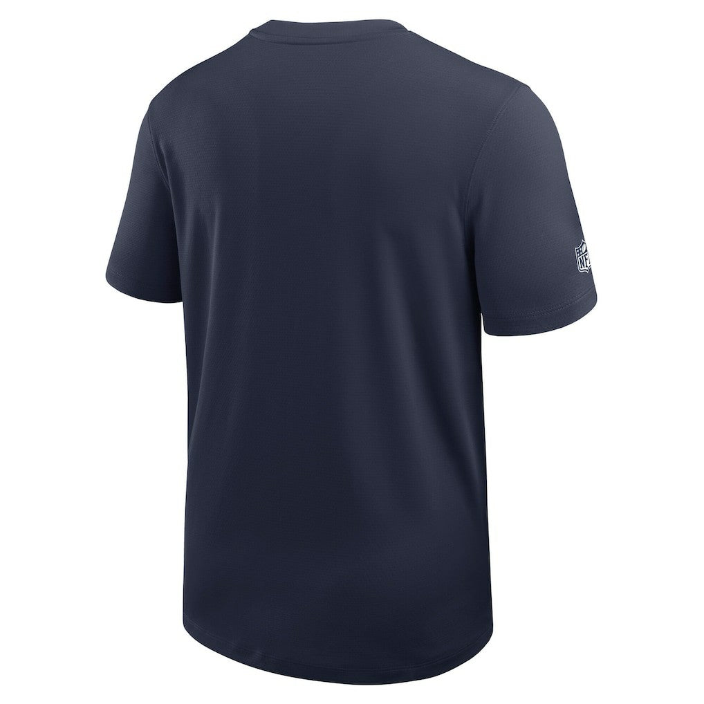 Dallas Cowboys Sideline UV Dri-Fit Coach Shirt - Navy - Nike