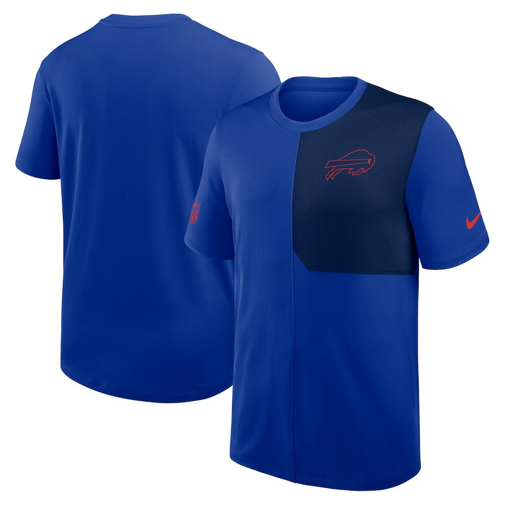 Buffalo Bills Sideline UV Dri-Fit Coach Shirt - Royal - Nike