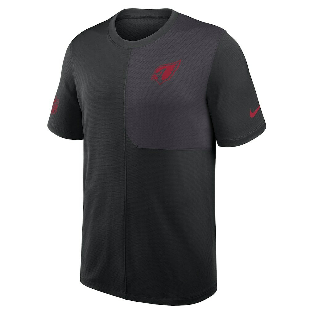 Arizona Cardinals Sideline UV Dri-Fit Coach Shirt - Black - Nike