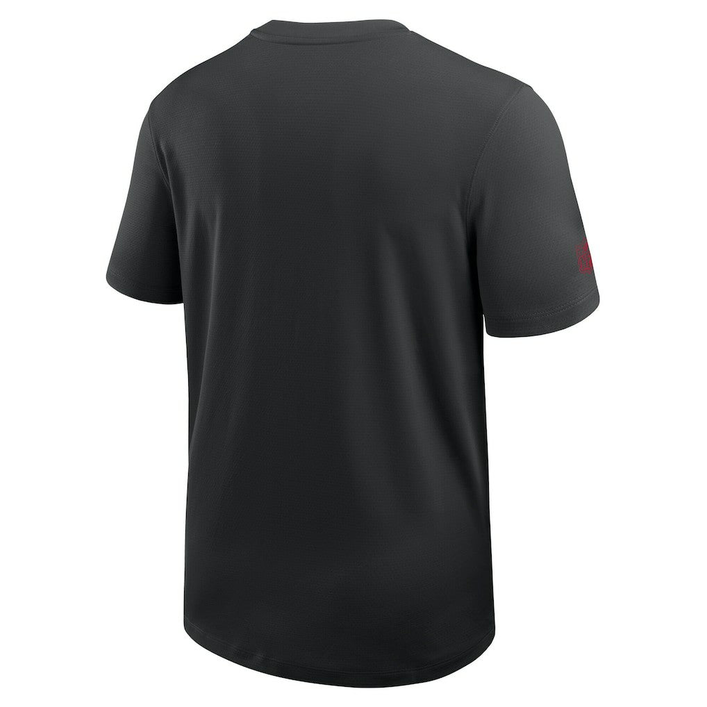 Arizona Cardinals Sideline UV Dri-Fit Coach Shirt - Black - Nike