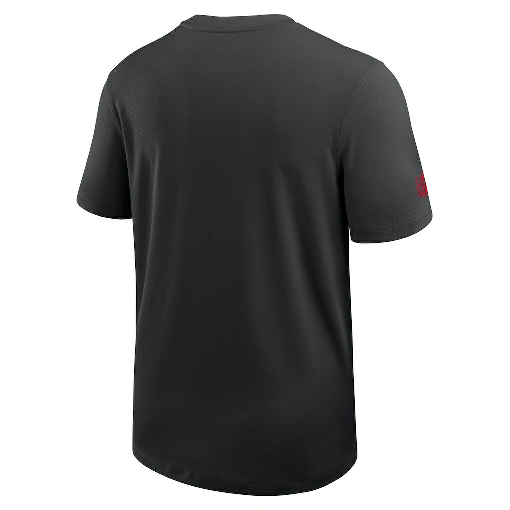 Atlanta Falcons Sideline UV Dri-Fit Coach Shirt - Black - Nike