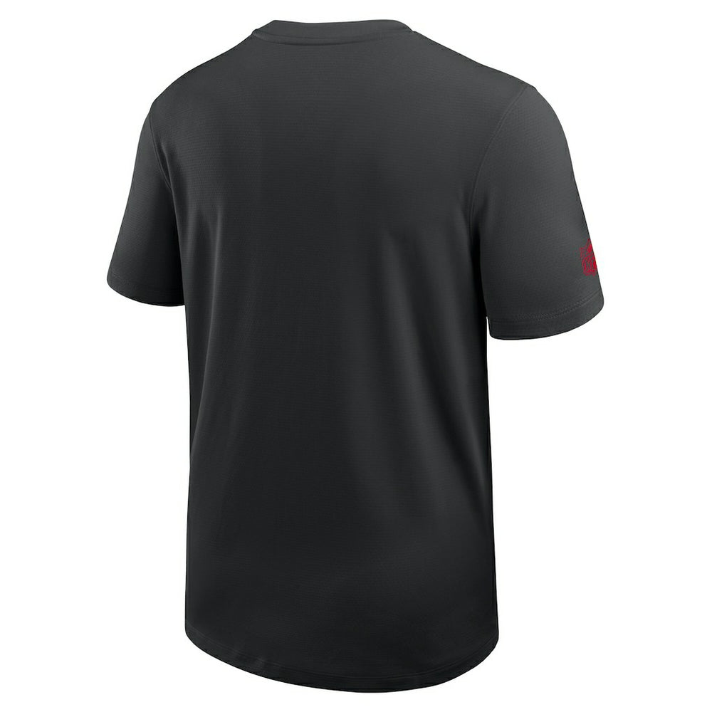 Atlanta Falcons Sideline UV Dri-Fit Coach Shirt - Black - Nike