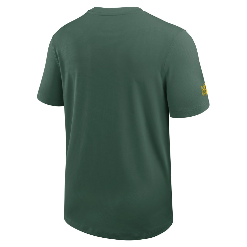 Green Bay Packers Sideline UV Dri-Fit Coach Shirt - Green - Nike