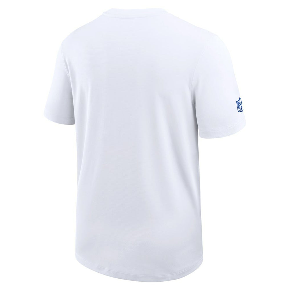 Los Angeles Rams Sideline UV Dri-Fit Coach Shirt - White - Nike
