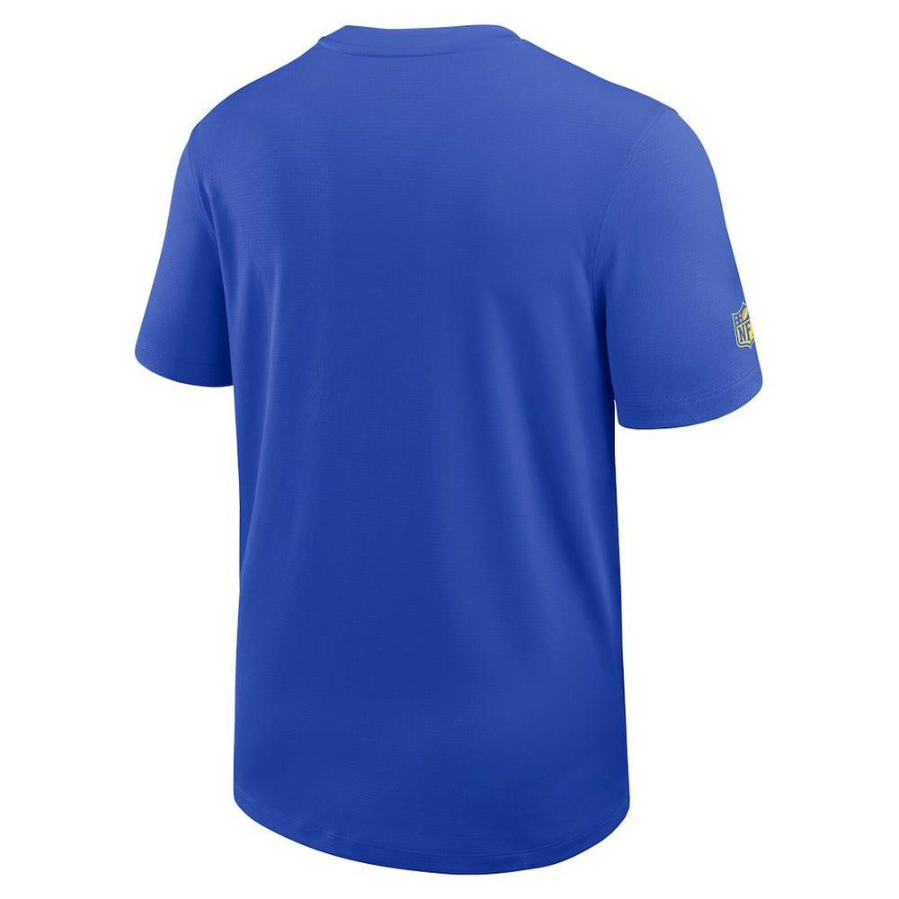 Los Angeles Rams Sideline UV Dri-Fit Coach Shirt - Royal - Nike
