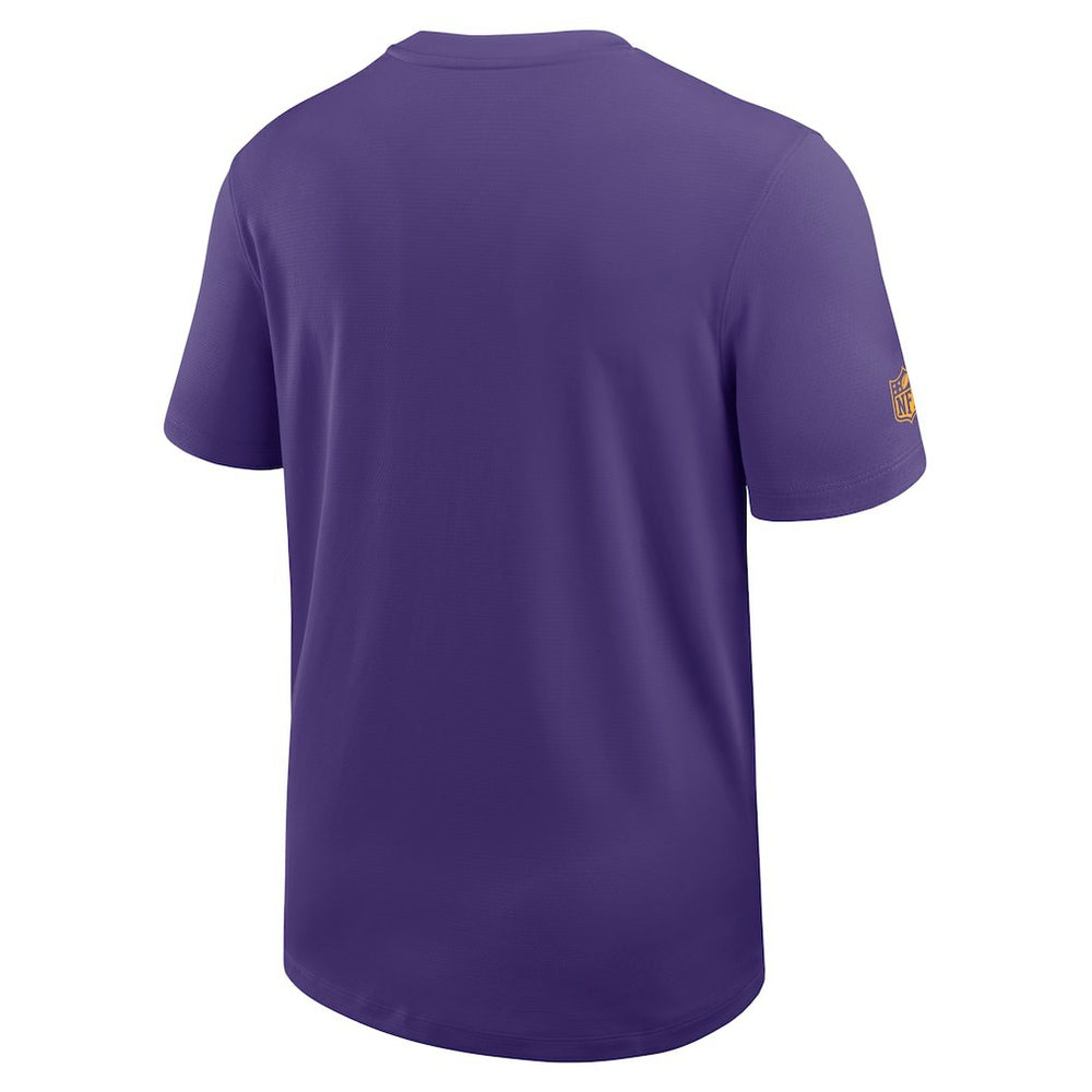 Minnesota Vikings Sideline UV Dri-Fit Coach Shirt - Purple - Nike