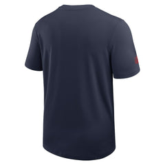 New England Patriots Sideline UV Dri-Fit Coach Shirt - Navy - Nike