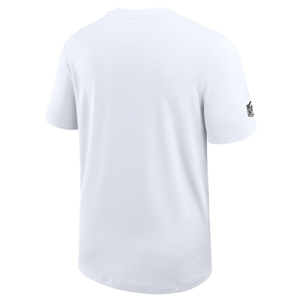 New Orleans Saints Sideline UV Dri-Fit Coach Shirt - White - Nike