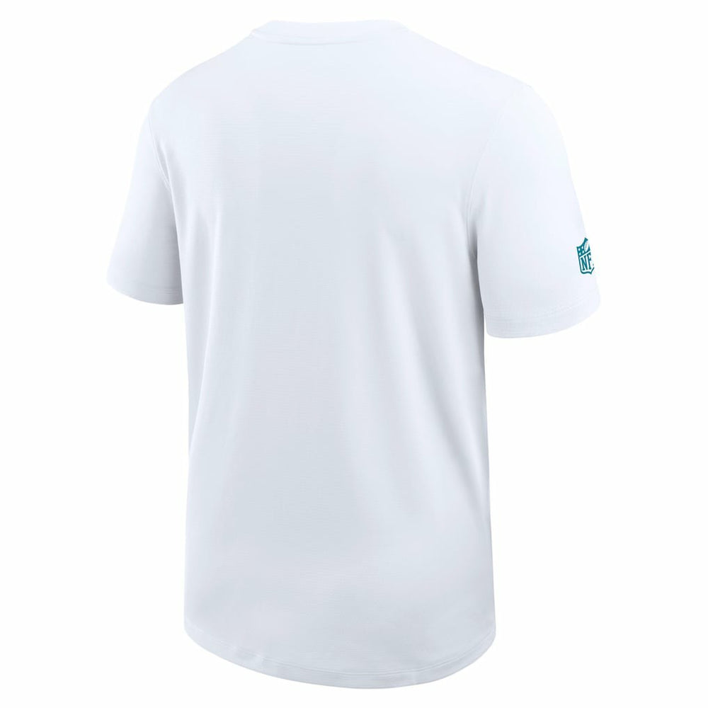 Jacksonville Jaguars Sideline UV Dri-Fit Coach Shirt - White - Nike
