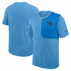 Tennessee Titans Sideline UV Dri-Fit Coach Shirt - Light Blue - Nike