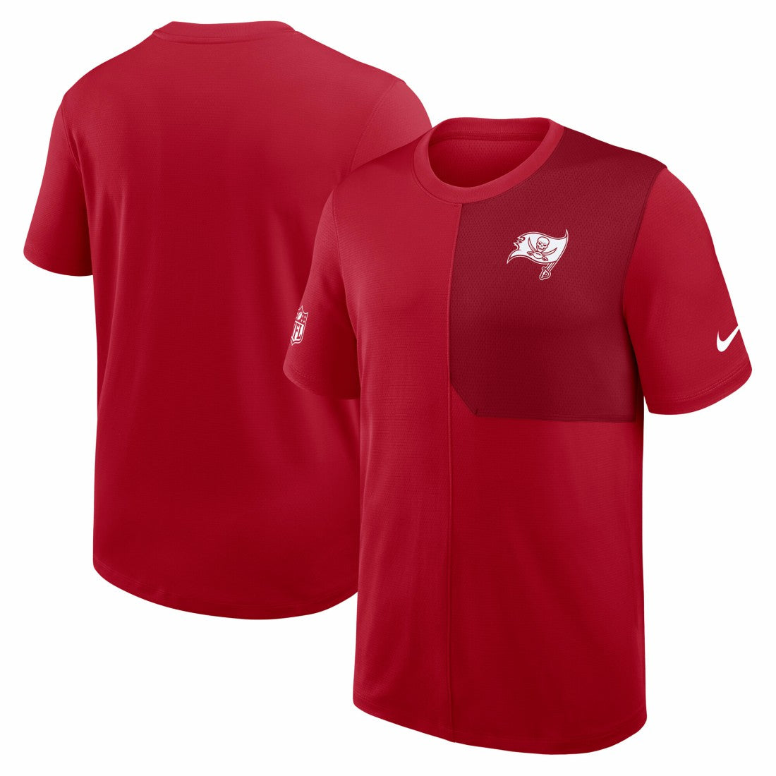 Tampa Bay Buccaneers Sideline UV Dri-Fit Coach Shirt - Red - Nike