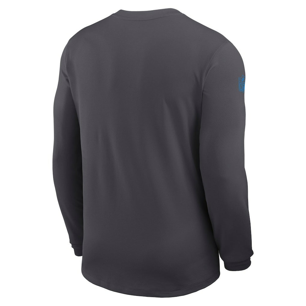 Los Angeles Chargers Sideline Coach UV Dri-FIT Long Sleeve Shirt - Gray - Nike