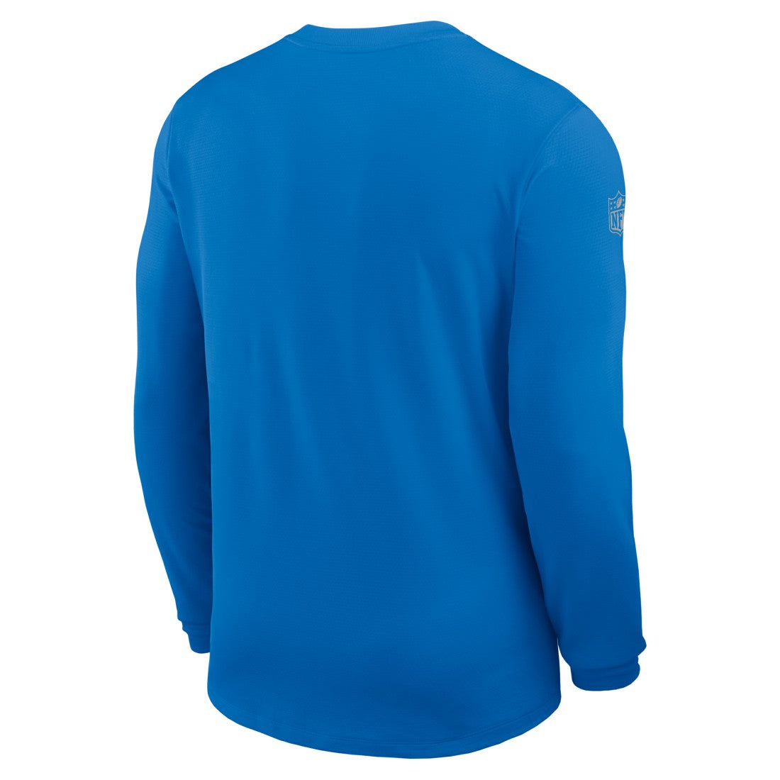 Detroit Lions Sideline Coach UV Dri-FIT Long Sleeve Shirt - Blue - Nike