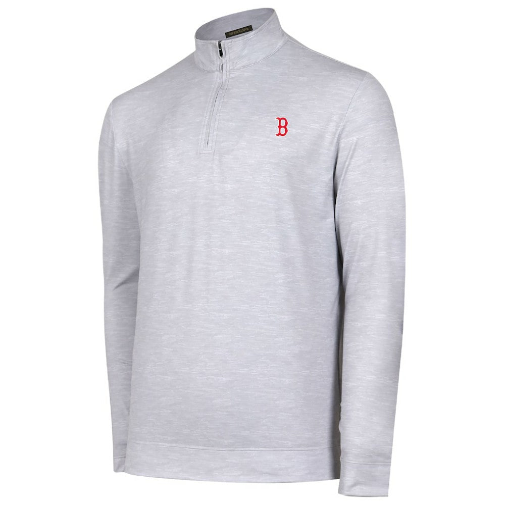 Boston Red Sox Sublime Tri-Blend Quarter-Zip Jacket Discount