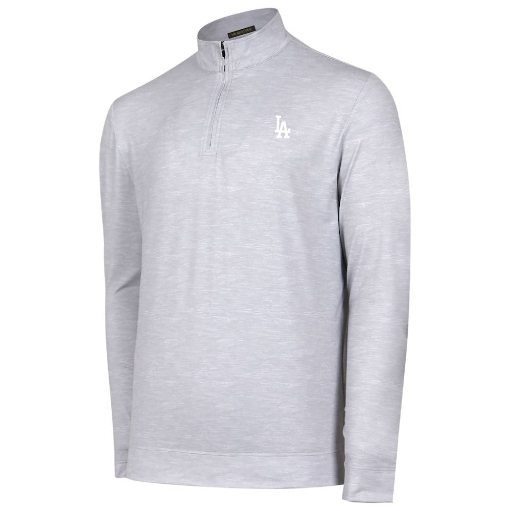 Los Angeles Dodgers Sublime Tri-Blend Quarter-Zip Jacket for sale