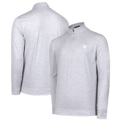 New York Yankees Sublime Tri-Blend Quarter-Zip Jacket Outlet