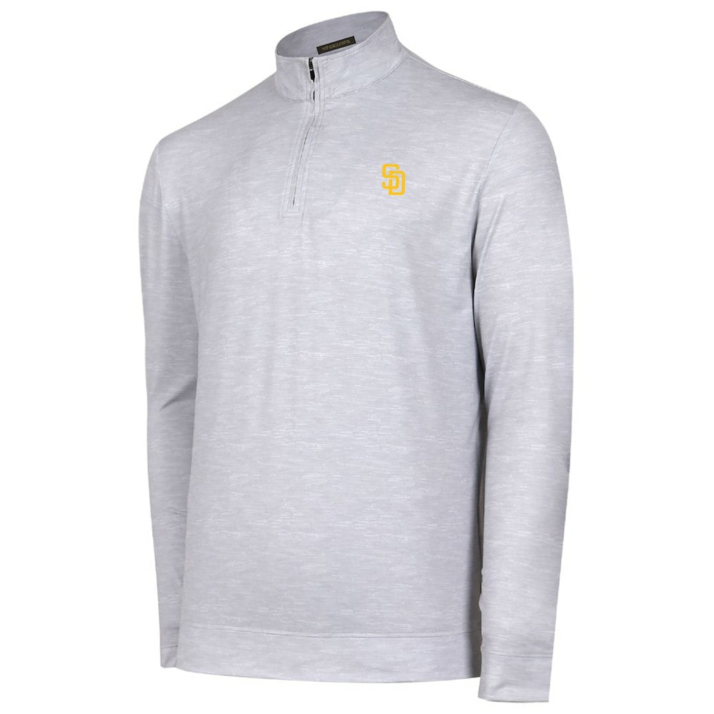 San Diego Padres Sublime Tri-Blend Quarter-Zip Jacket Online