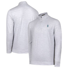 Seattle Mariners Sublime Tri-Blend Quarter-Zip Jacket Outlet