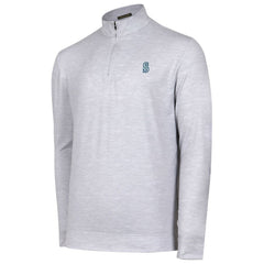 Seattle Mariners Sublime Tri-Blend Quarter-Zip Jacket Outlet