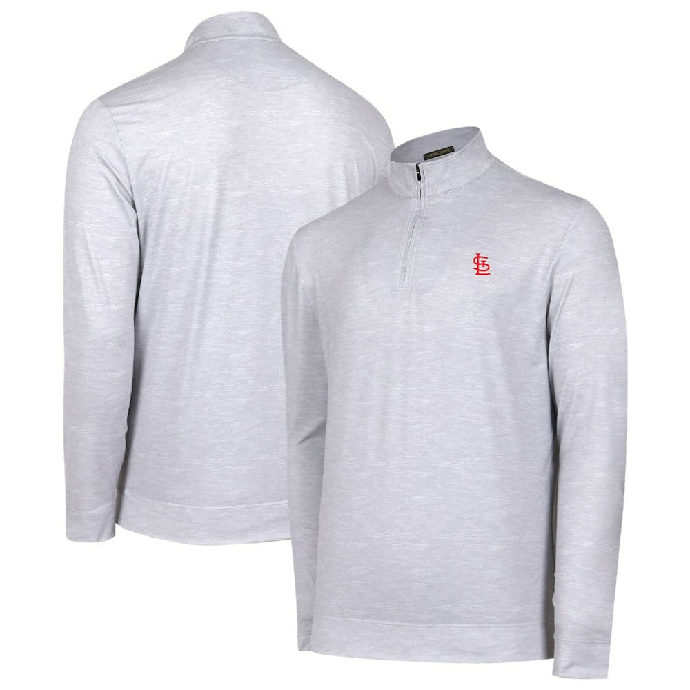 St. Louis Cardinals Sublime Tri-Blend Quarter-Zip Jacket for sale