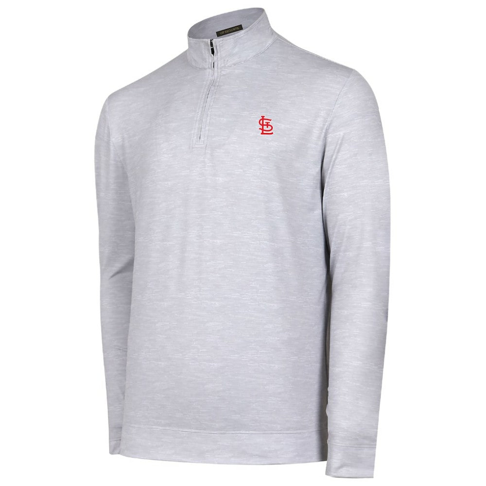 St. Louis Cardinals Sublime Tri-Blend Quarter-Zip Jacket for sale
