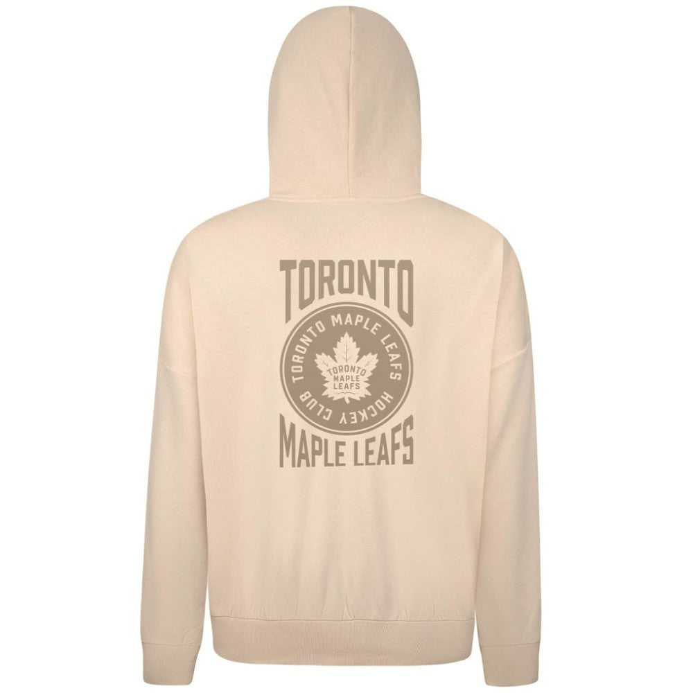 Toronto Maple Leafs Levelwear Contact Stamp Pullover Hoodie - Cream | NHL on sale