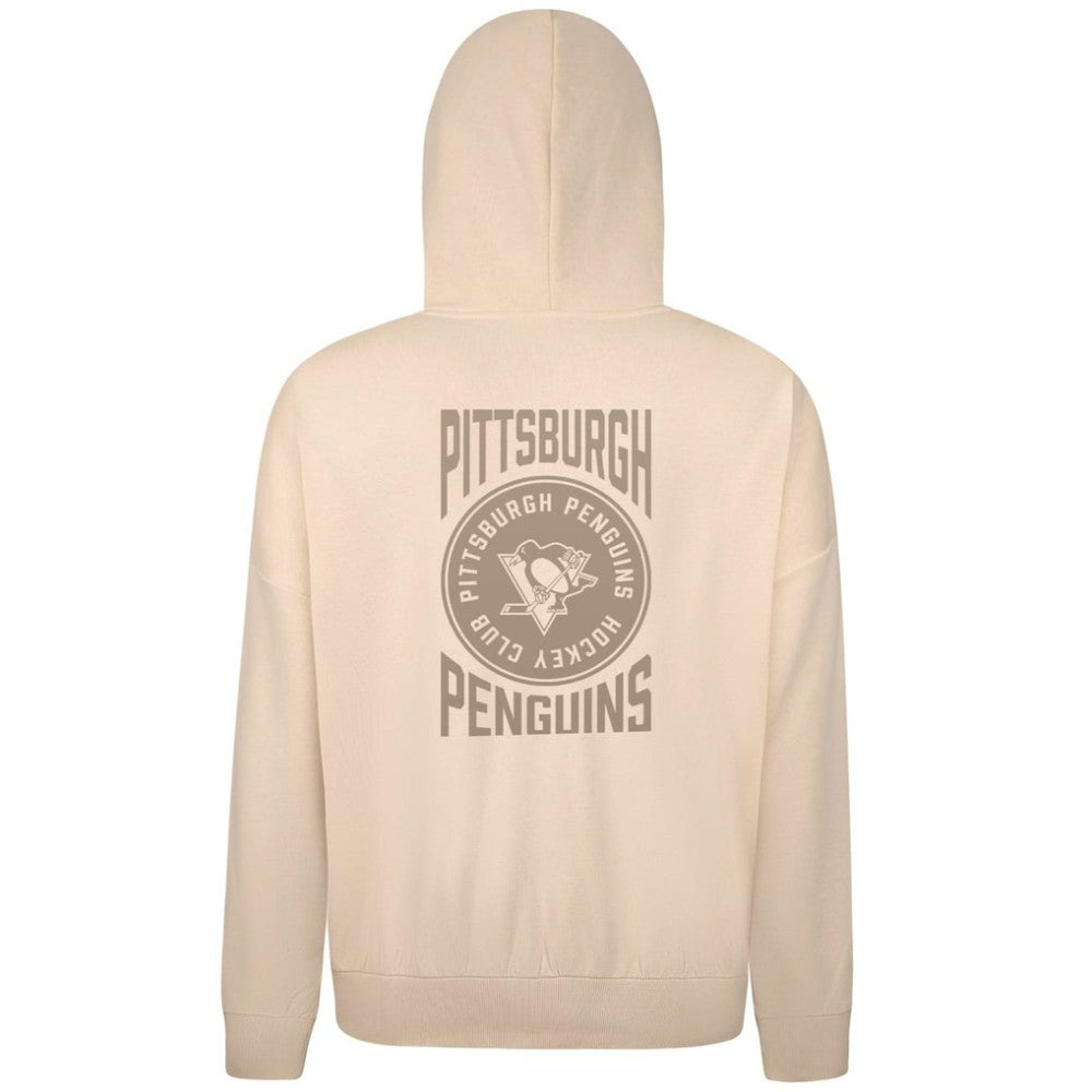Pittsburgh Penguins Levelwear Contact Stamp Pullover Hoodie - Cream | NHL online