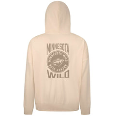 Minnesota Wild Levelwear Contact Stamp Pullover Hoodie - Cream | NHL discount