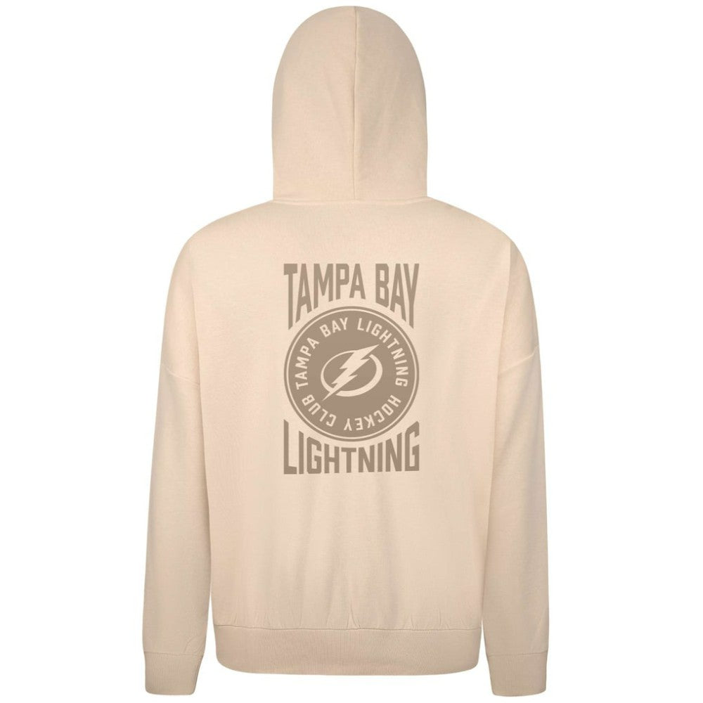 Tampa Bay Lightning Levelwear Contact Stamp Pullover Hoodie - Cream | NHL discount