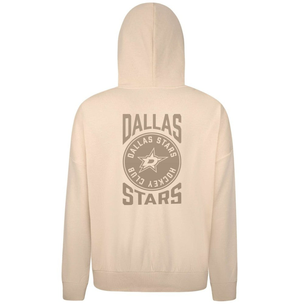 Dallas Stars Levelwear Contact Stamp Pullover Hoodie - Cream | NHL near me
