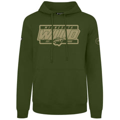 Minnesota Wild Levelwear Podium Pullover Hoodie - Olive | NHL Clearance