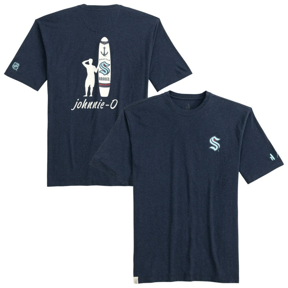 Seattle Kraken johnnie-O Heathered Spencer T-Shirt - Navy | NHL sale