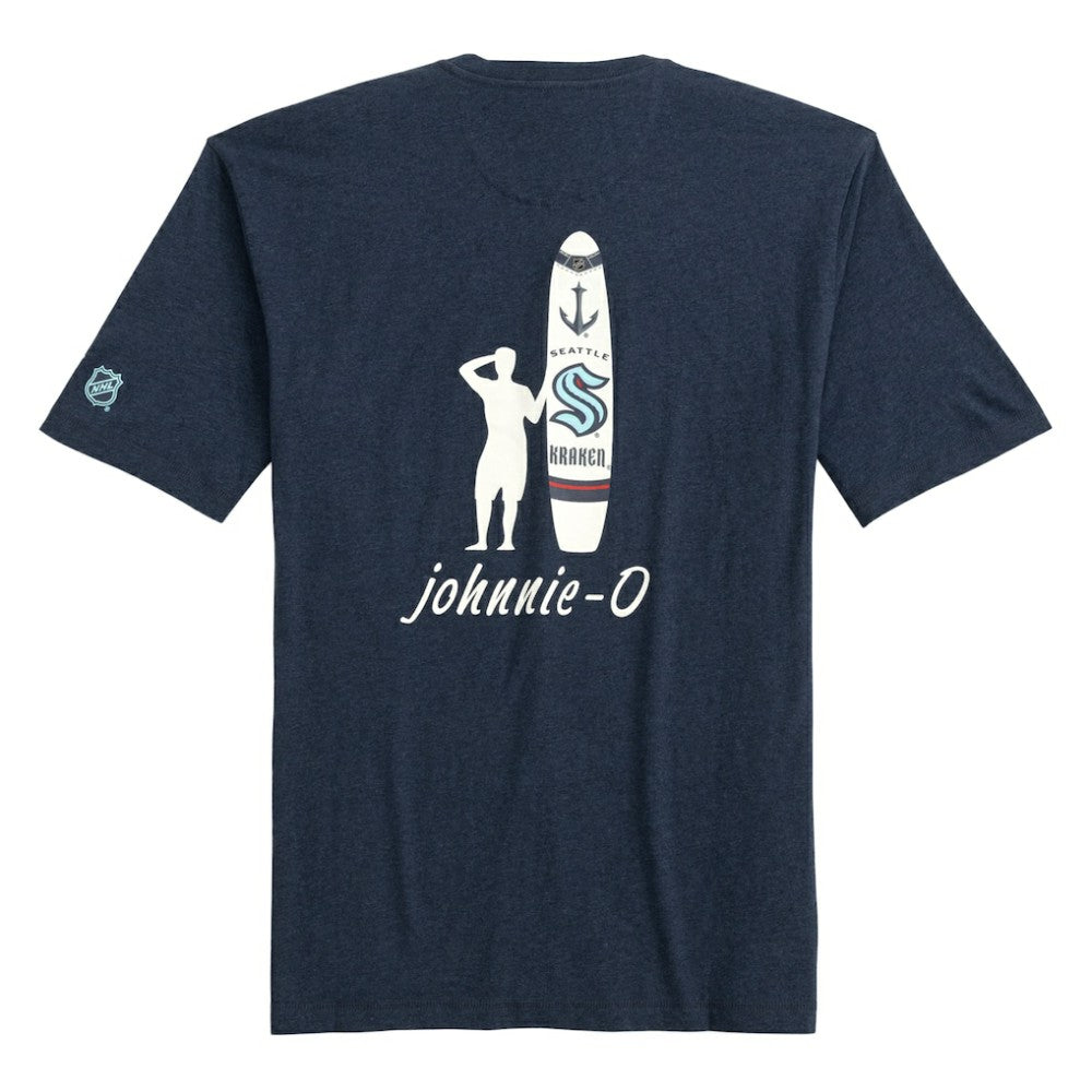 Seattle Kraken johnnie-O Heathered Spencer T-Shirt - Navy | NHL sale