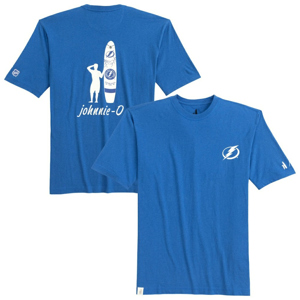 Tampa Bay Lightning johnnie-O Heathered Spencer T-Shirt - Blue | NHL on sale