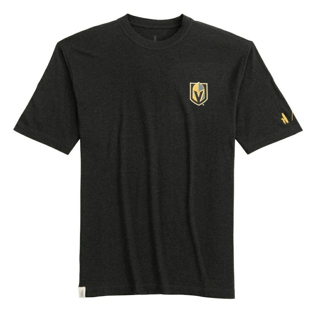 Vegas Golden Knights johnnie-O Heathered Spencer T-Shirt - Charcoal | NHL Lifestyle