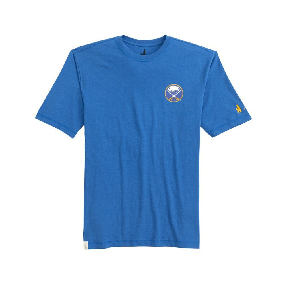 Buffalo Sabres johnnie-O Heathered Spencer T-Shirt - Royal | NHL Lifestyle