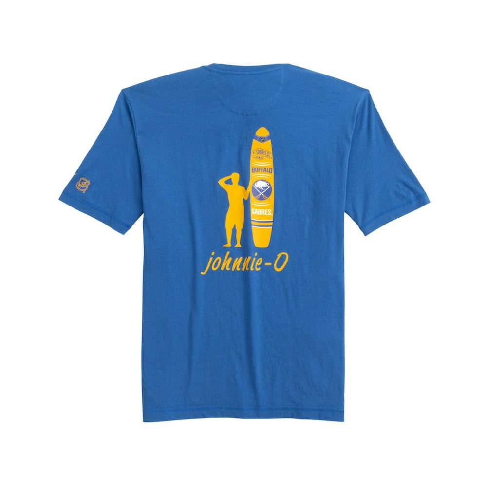 Buffalo Sabres johnnie-O Heathered Spencer T-Shirt - Royal | NHL Lifestyle
