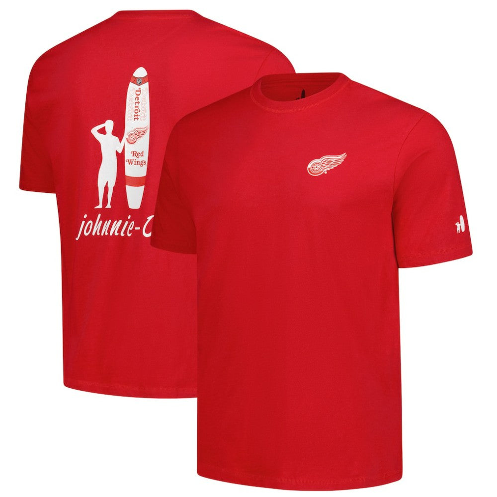 Detroit Red Wings johnnie-O Heathered Spencer T-Shirt - Red | NHL near me