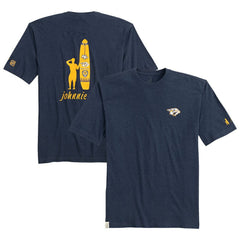 Nashville Predators johnnie-O Heathered Spencer T-Shirt - Navy | NHL near me