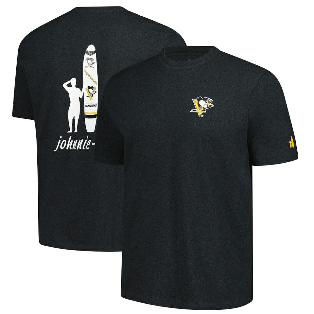 Pittsburgh Penguins johnnie-O Heathered Spencer T-Shirt - Charcoal | NHL near me