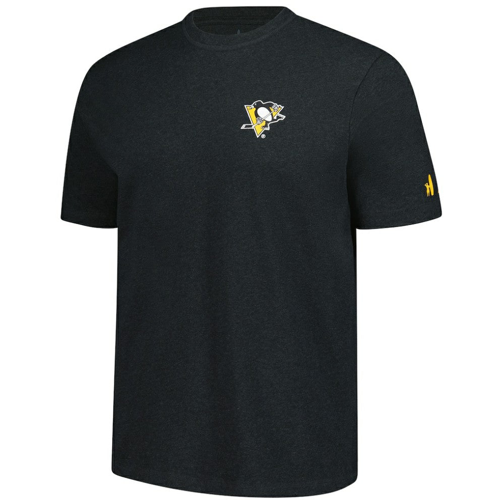 Pittsburgh Penguins johnnie-O Heathered Spencer T-Shirt - Charcoal | NHL near me
