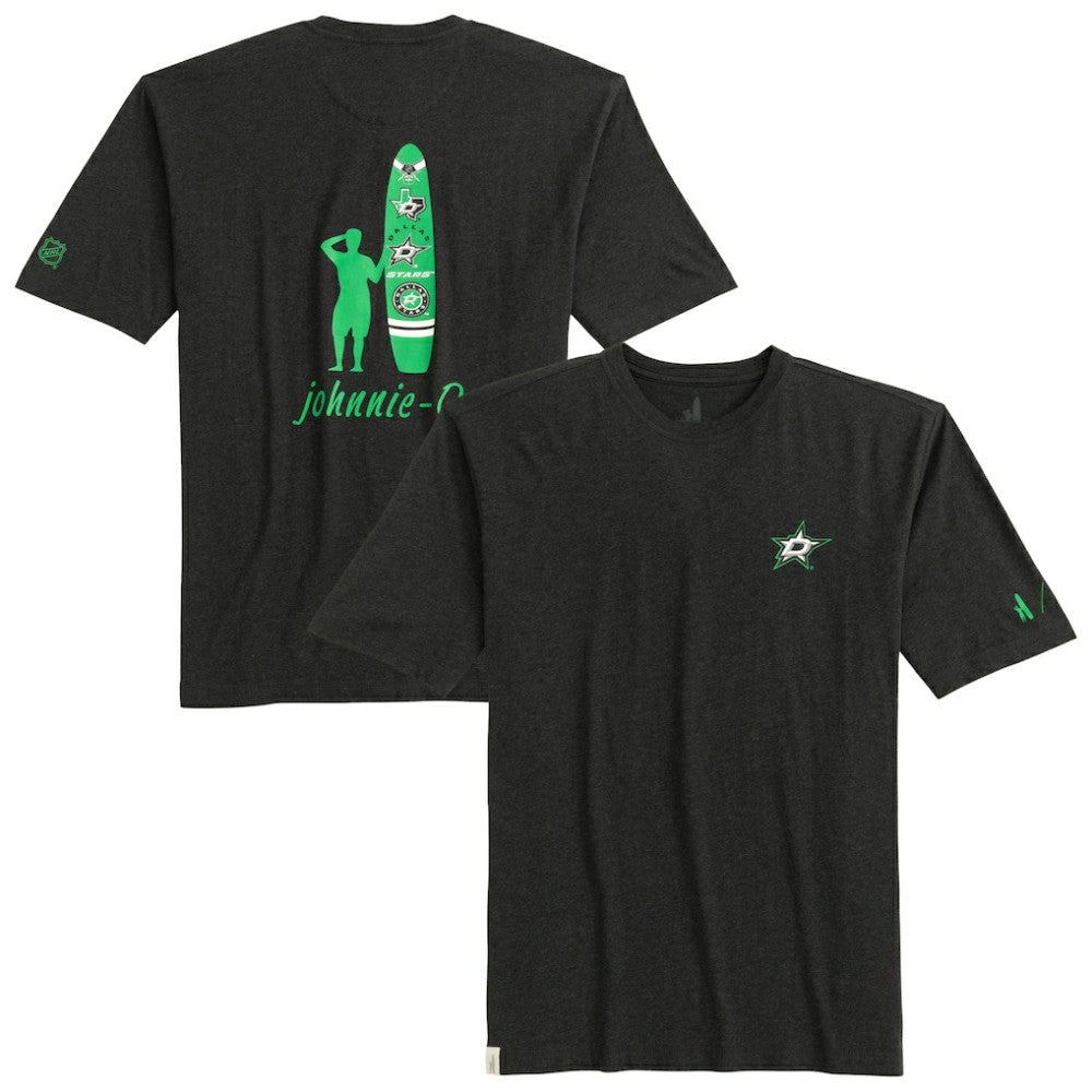 Dallas Stars johnnie-O Heathered Spencer T-Shirt - Charcoal | NHL near me