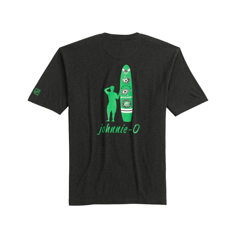 Dallas Stars johnnie-O Heathered Spencer T-Shirt - Charcoal | NHL near me
