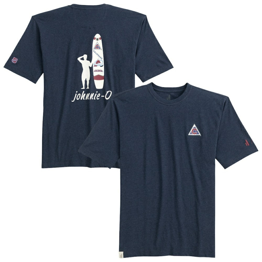 Colorado Avalanche johnnie-O Heathered Spencer T-Shirt - Dark Grey | NHL discount